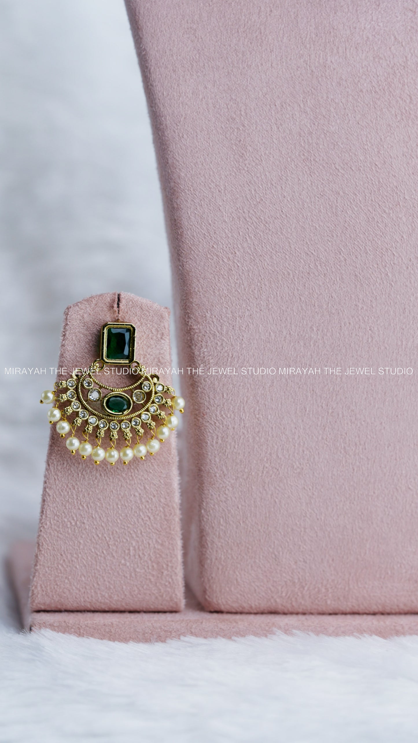 BOX SEQUENCE ATTIGAI NECLACE - GREEN