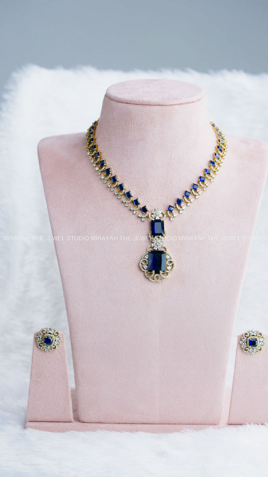 NITA AMBANI AD MIDHARAM - NAVY BLUE