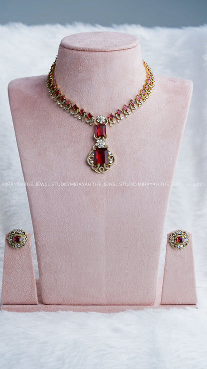 NITA AMBANI AD MIDHARAM - RED