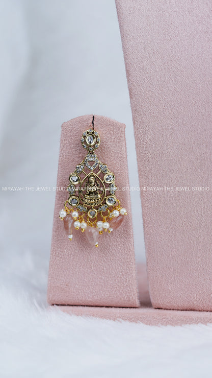 MAHALAKSHMI KANTI NECKLACE - WINE