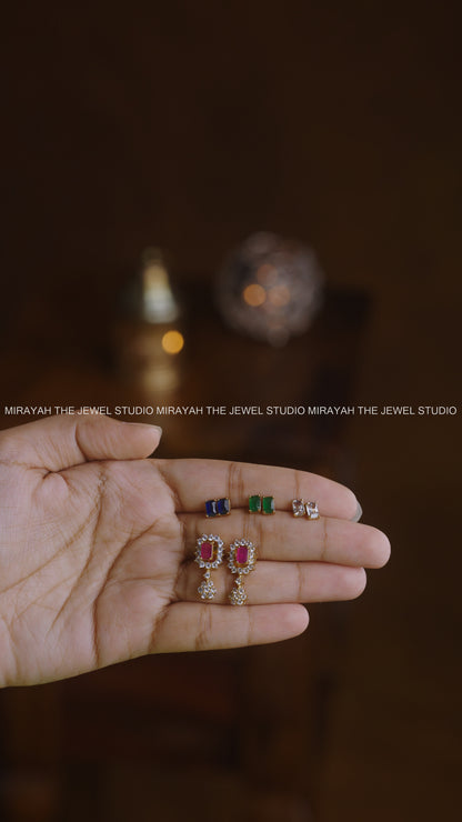 CRYSTAL BLOOM INTERCHANGEABLE CHOKER - 4 IN 1 CHOKER