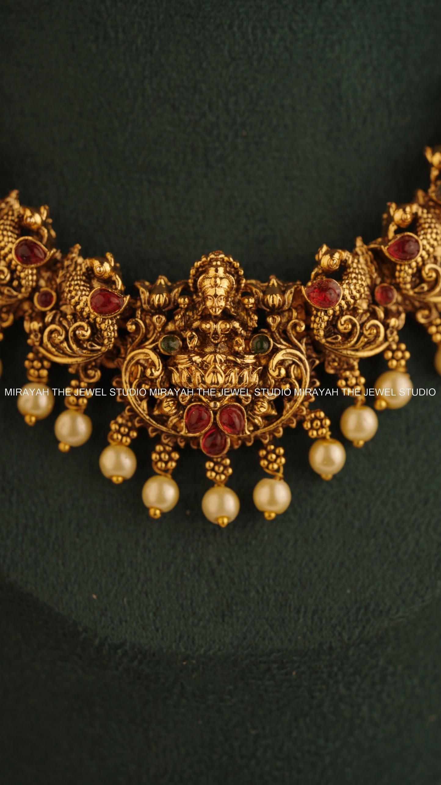 MAYIL MANJARI NECKLACE