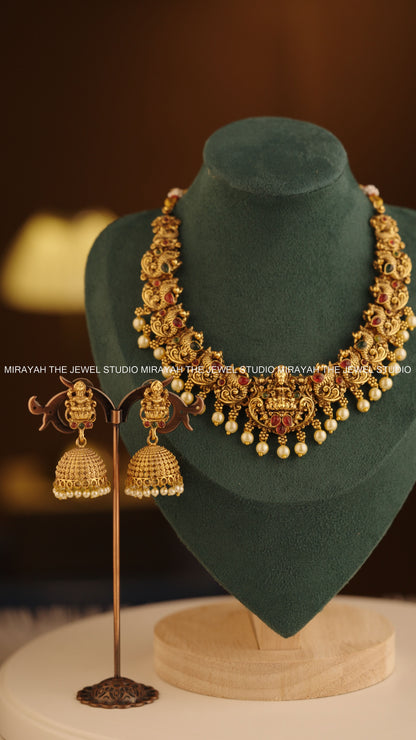 MAYIL MANJARI NECKLACE