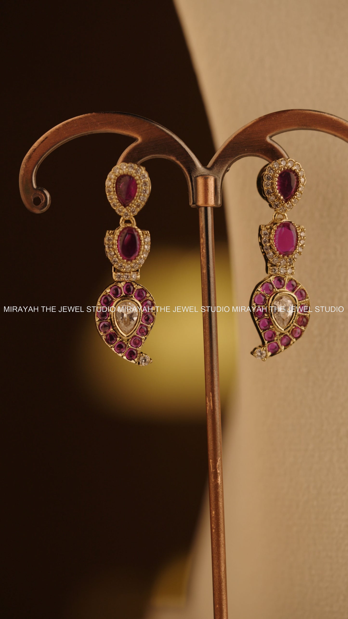 MANGO REGALIA NECKLACE - PURPLE