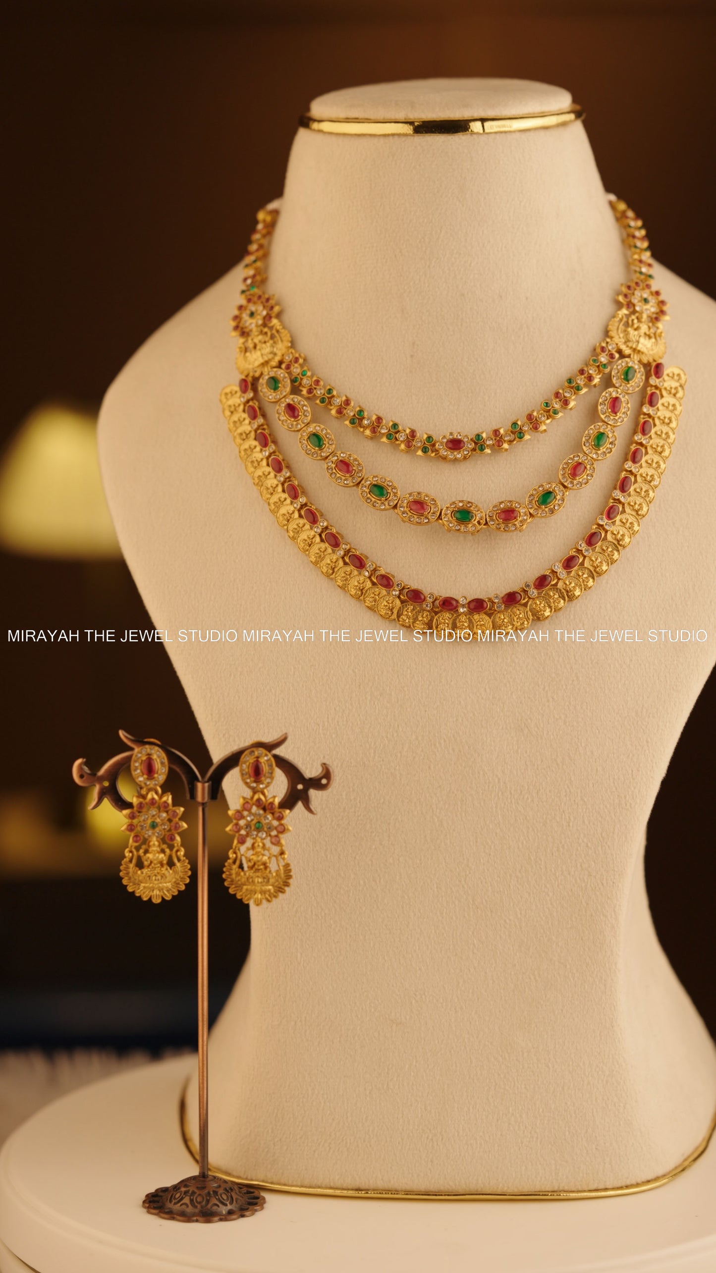 TRIVENI RATNA NECKLACE