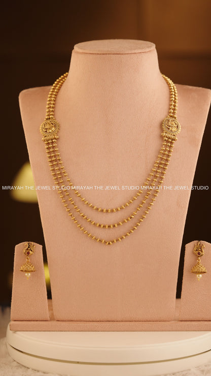 MAYURA RAJITA LAYERED HARAM