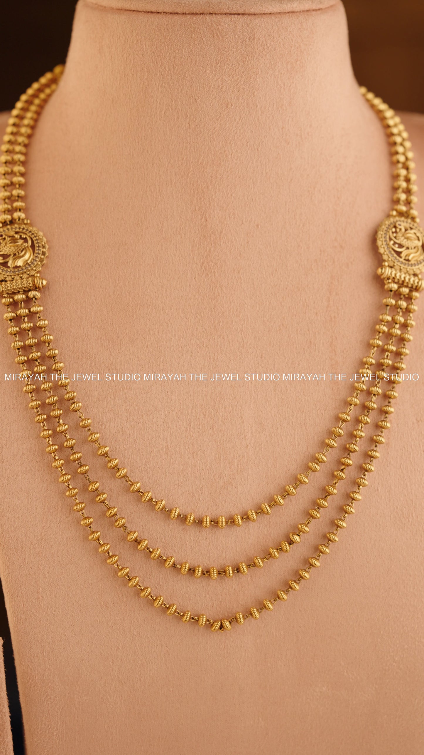 MAYURA RAJITA LAYERED HARAM