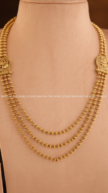MAYURA RAJITA LAYERED HARAM