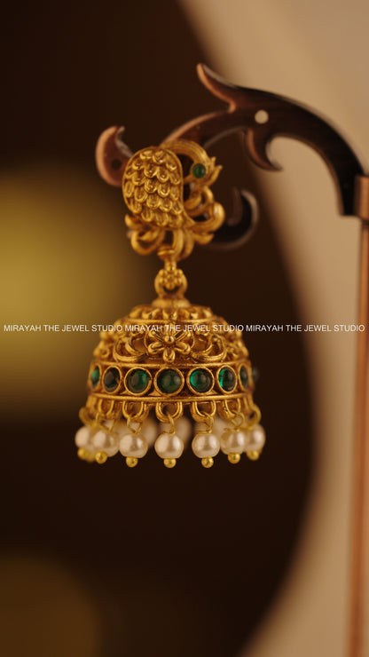 GAJA MAYUKHA NECKLACE - GREEN