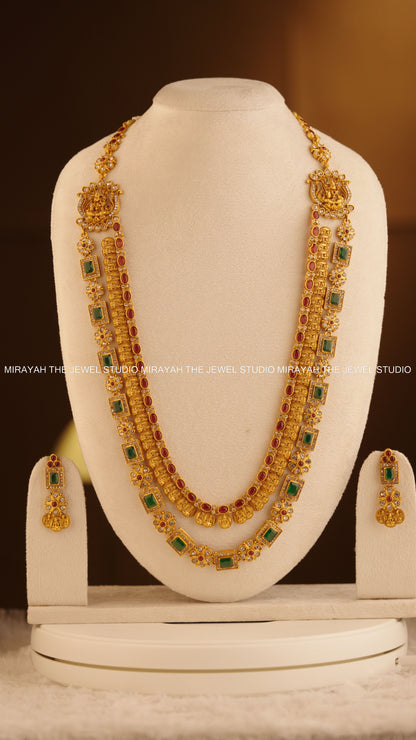 TWO LAYER LAKSHMI HARAM
