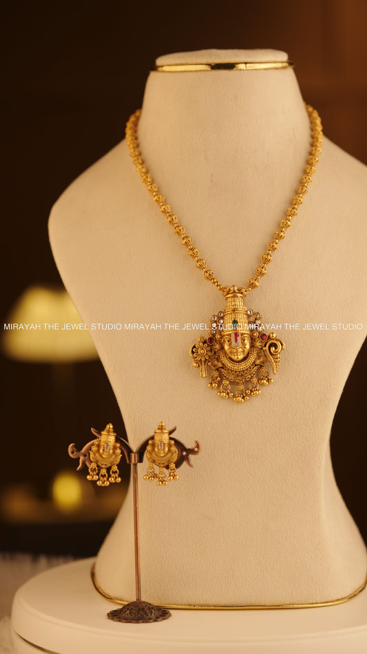 TIRUMALA TEJAS NECKLACE - GOLD