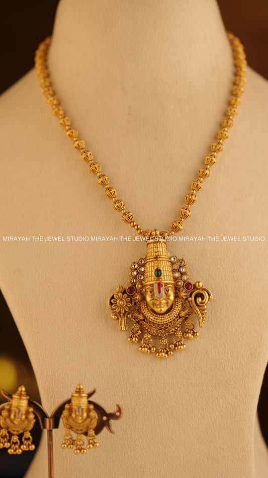 TIRUMALA TEJAS NECKLACE - GOLD