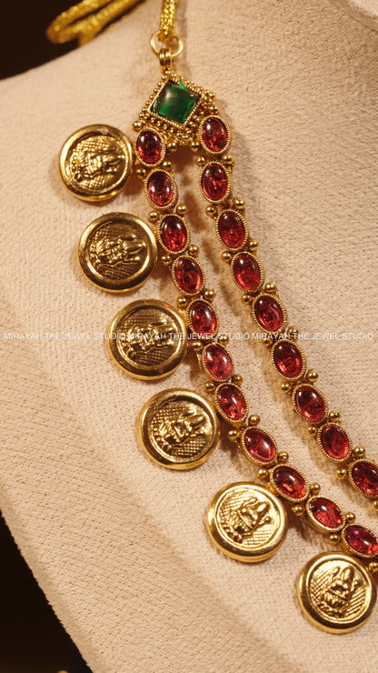 MANIKYA KAAASU NECKLACE