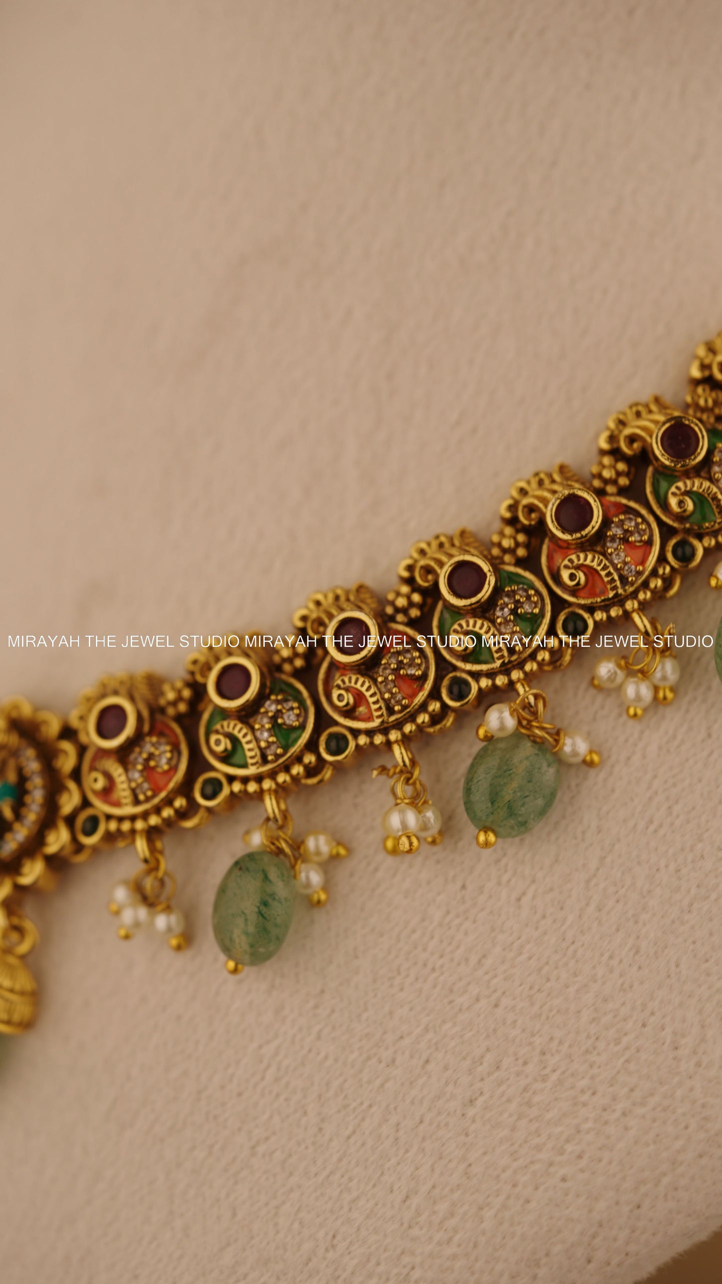 PREMIUM ELEPHANT CROWN NECKLACE