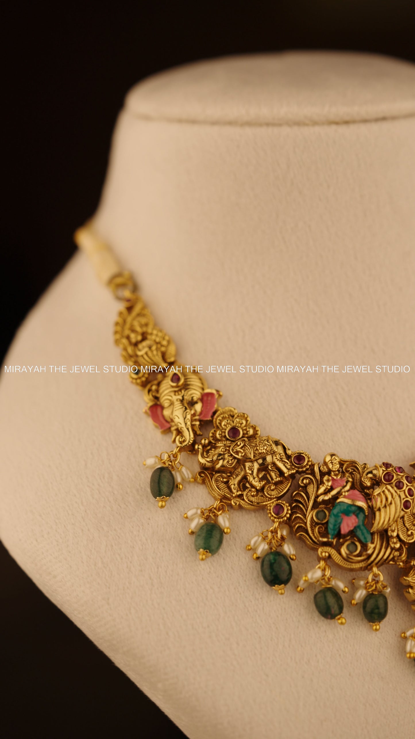 PREMIUM GAJAMUKHA GRANDEUR NECKLACE