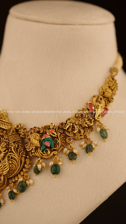 PREMIUM GAJAMUKHA GRANDEUR NECKLACE