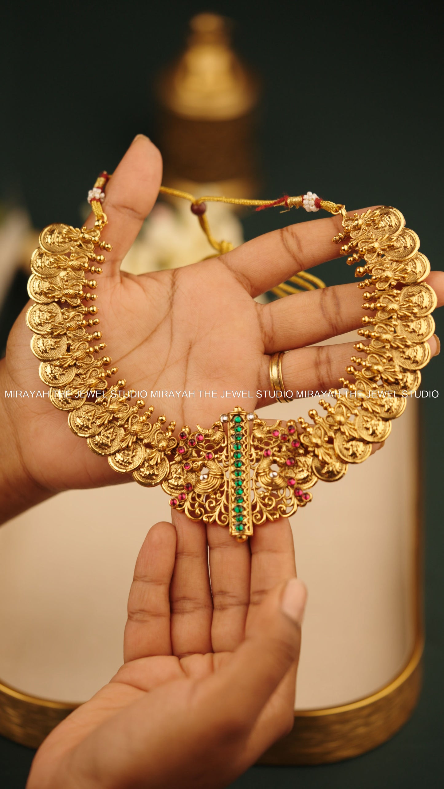 KAIRALI KAASU NECKLACE