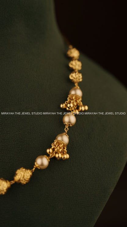 Golden Pearl Symphony Chain