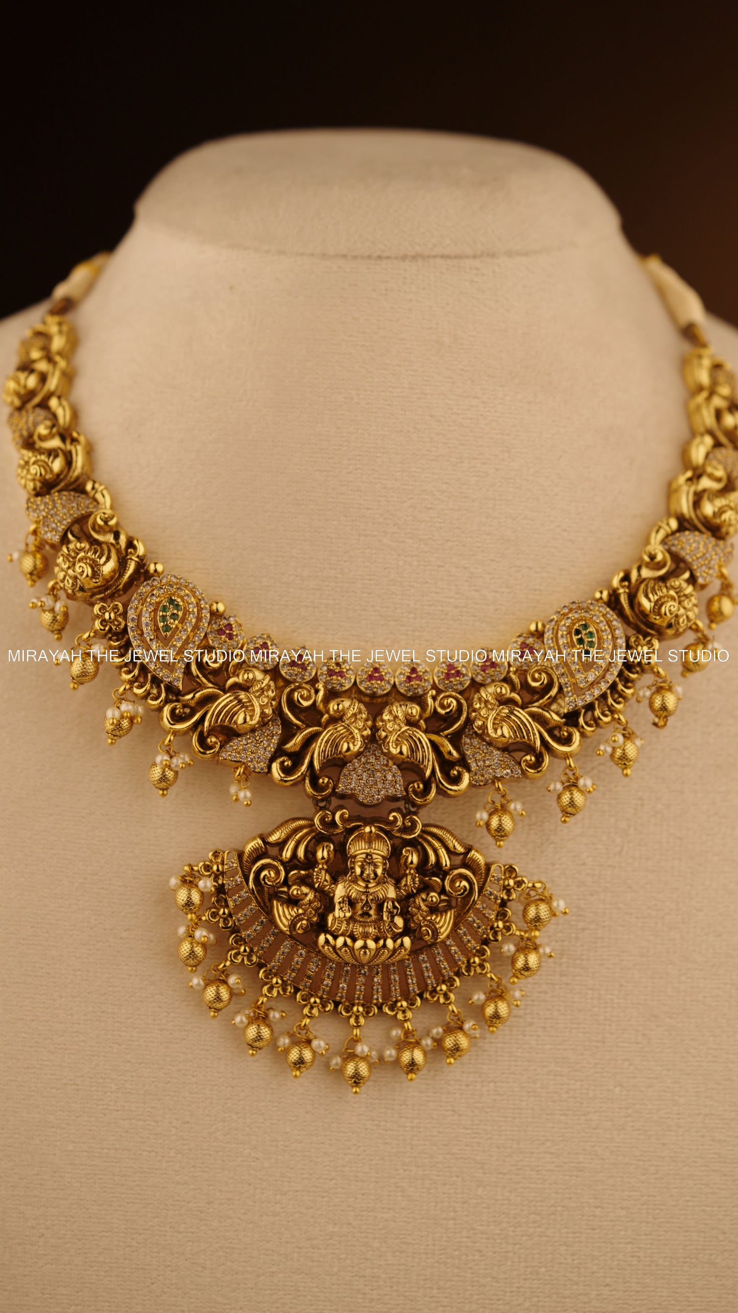 PREMIUM LAKSHMI CHANDRIKA NECKLACE