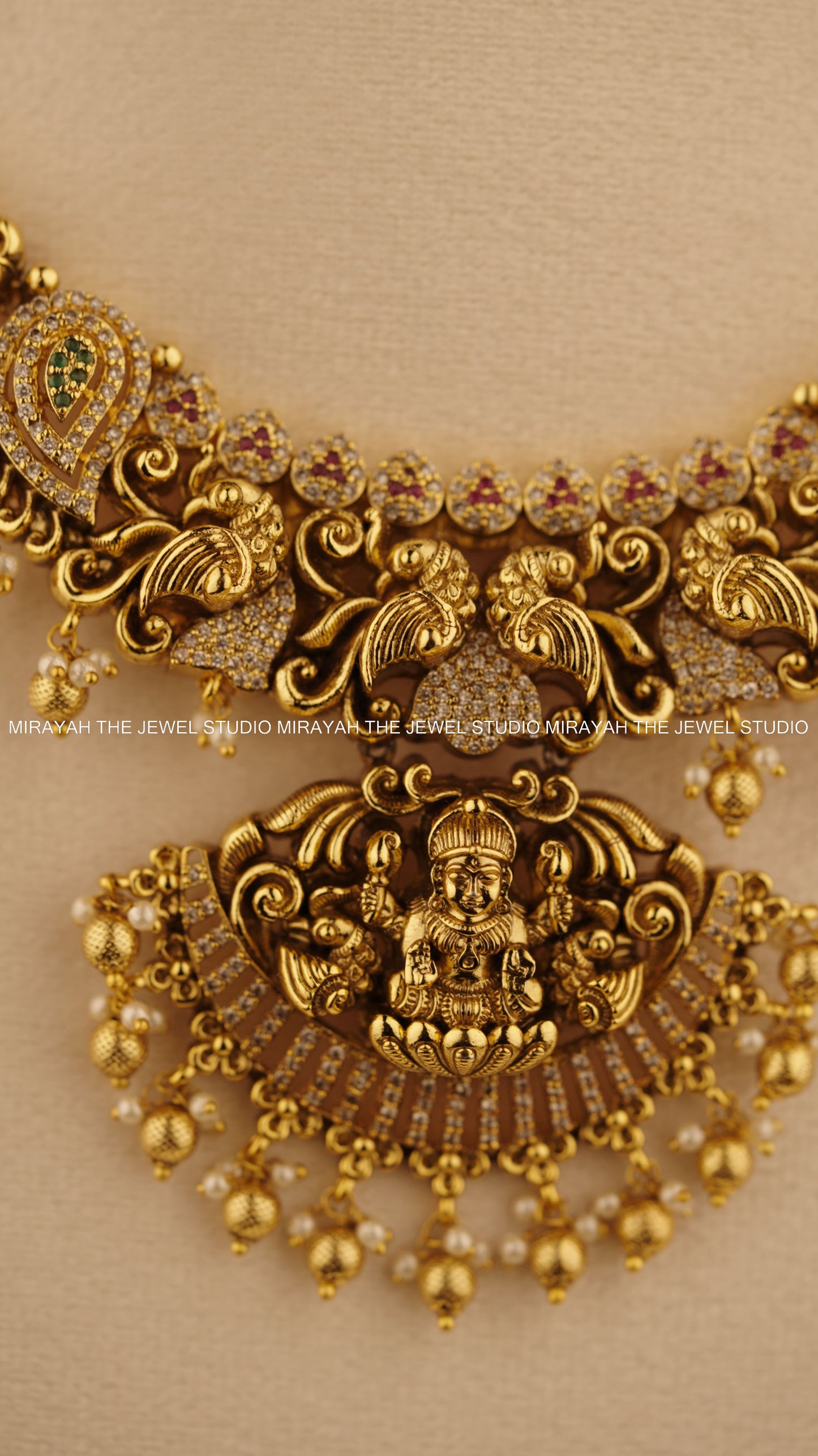 PREMIUM LAKSHMI CHANDRIKA NECKLACE