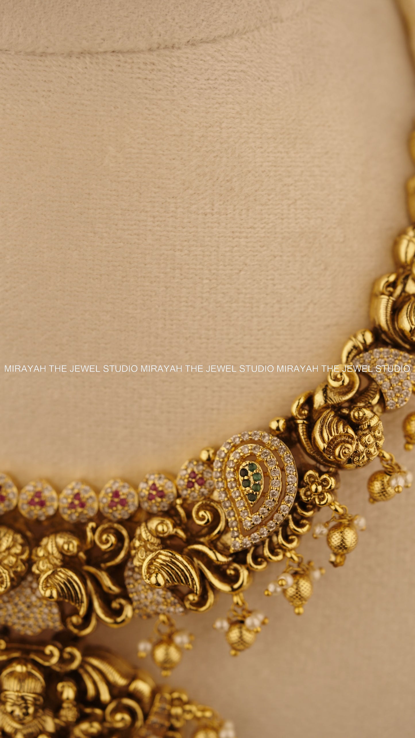 PREMIUM LAKSHMI CHANDRIKA NECKLACE