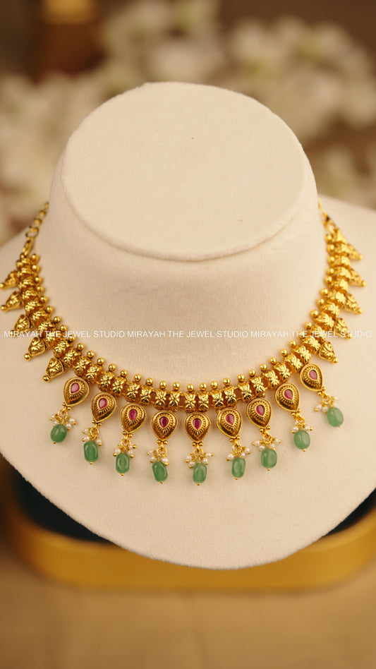 ROYAL MANGO BLOOM NECKLACE