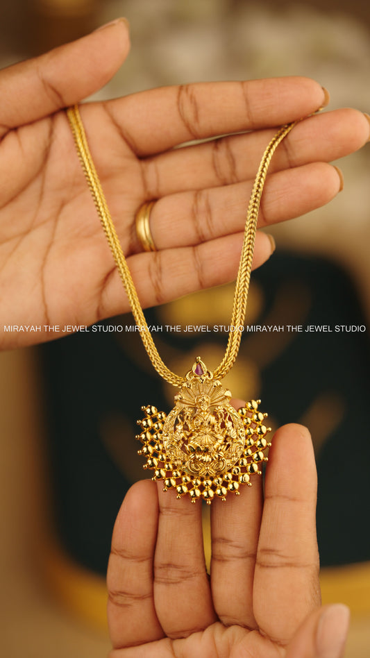 SHRI SAMPADA NECKLACE (WITH DETACHABLE PENDANT)