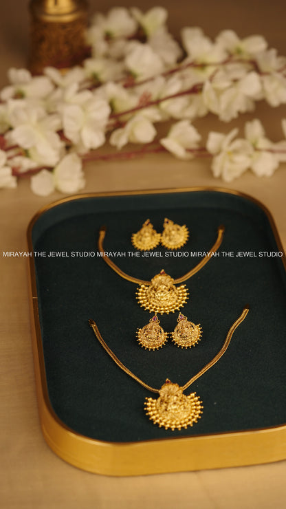 SHRI SAMPADA NECKLACE (WITH DETACHABLE PENDANT)