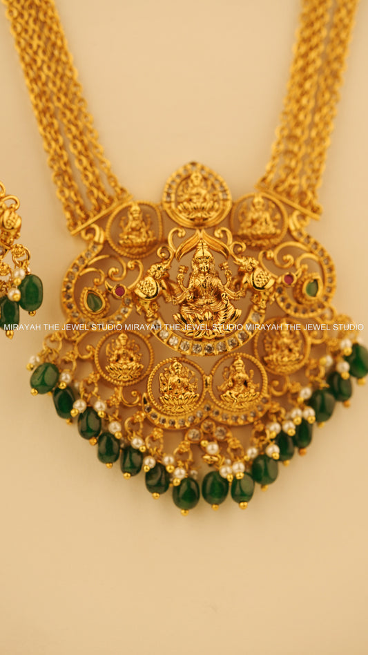 MANGALAMBIKA CHANDRA HARAM - GREEN