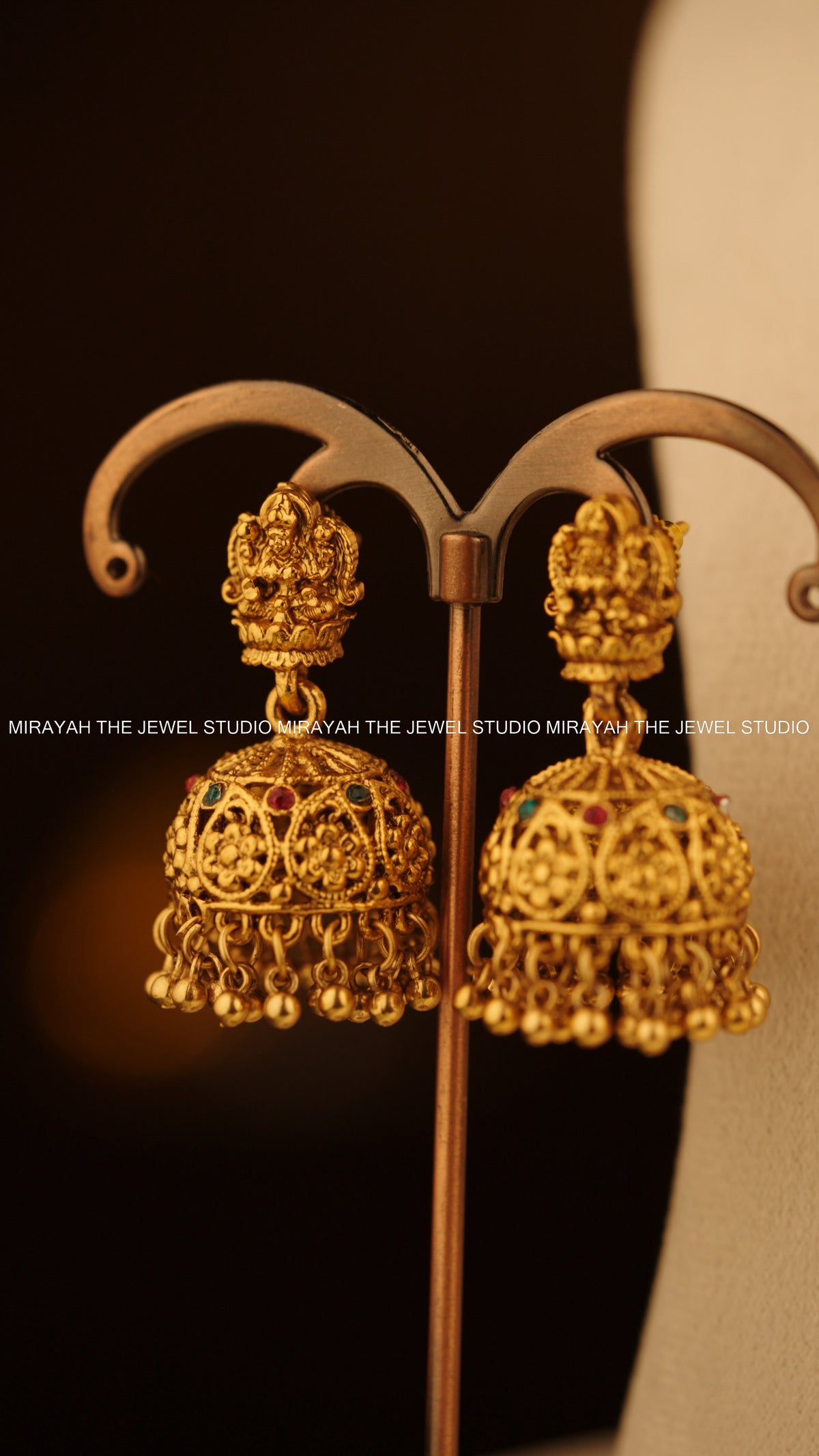 MAANGA ALANKARA NECKLACE - RUBY