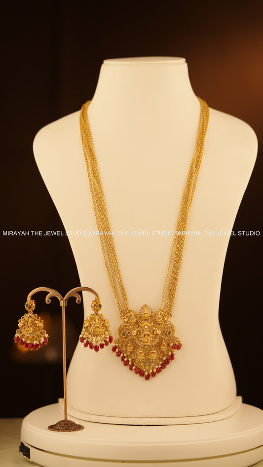 MANGALAMBIKA CHANDRA HARAM - MAROON