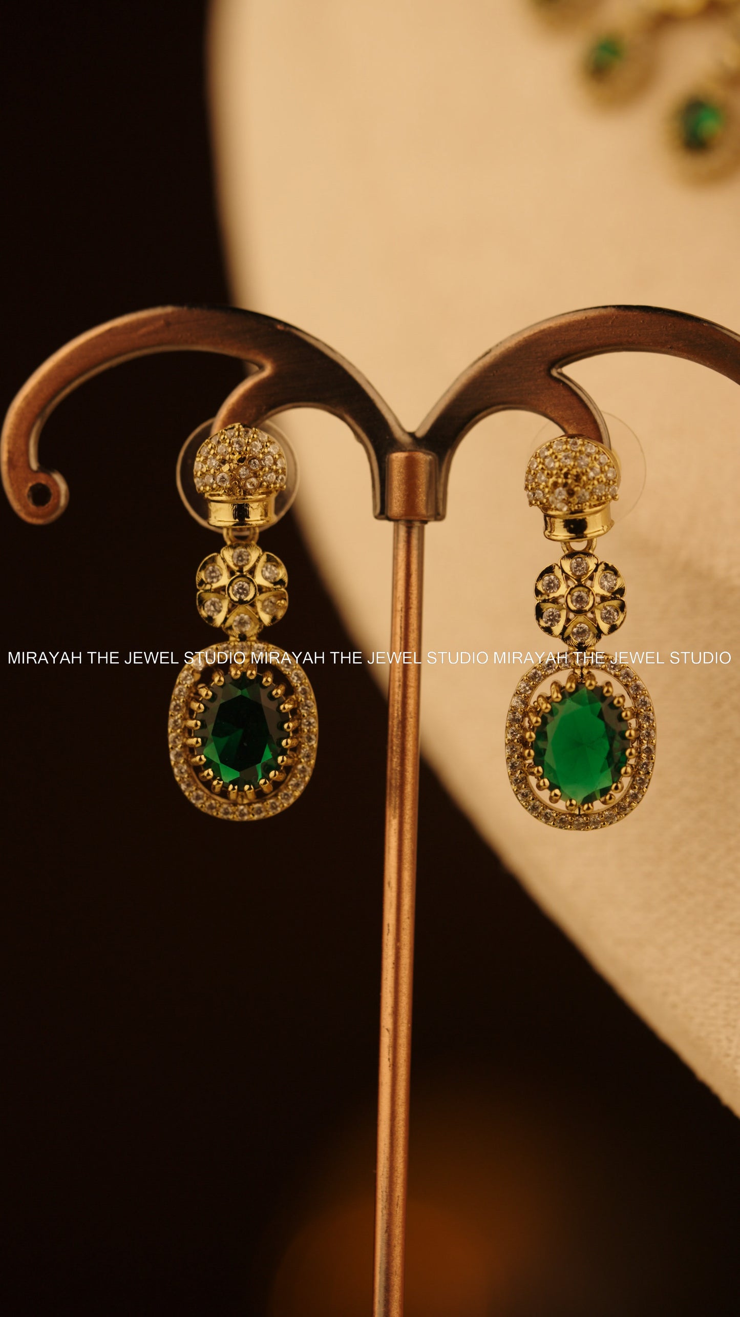 EMERALD TARANGINI NECKLACE