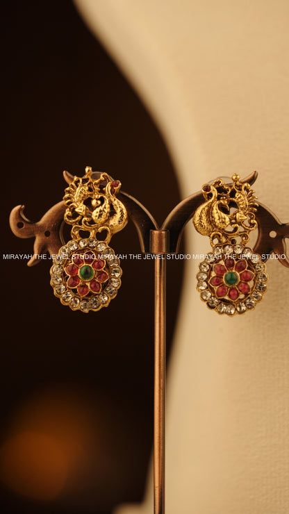 ROUND RUBY NECKLACE