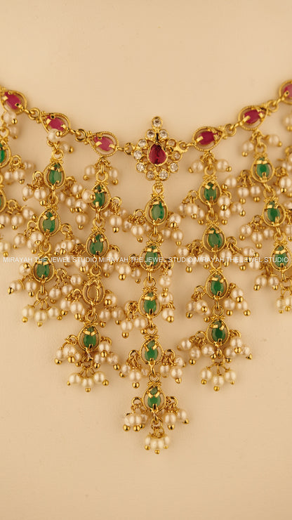 AURELIA CASCADE NECKLACE