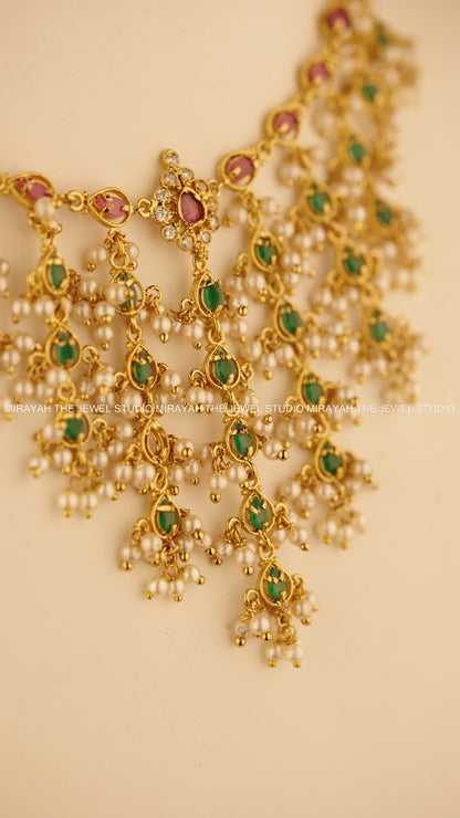 AURELIA CASCADE NECKLACE