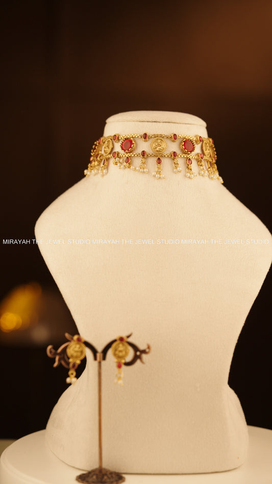 MANIMALA CHOKER - RED