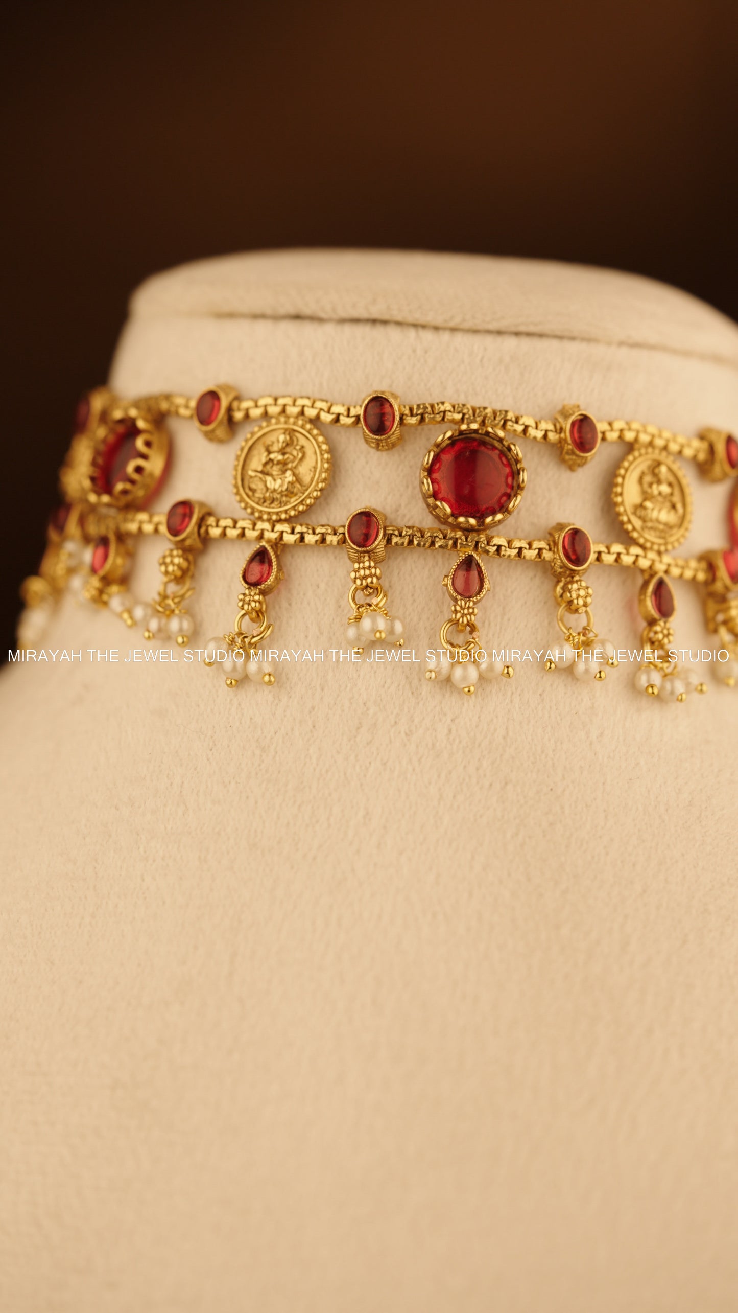 MANIMALA CHOKER - RED