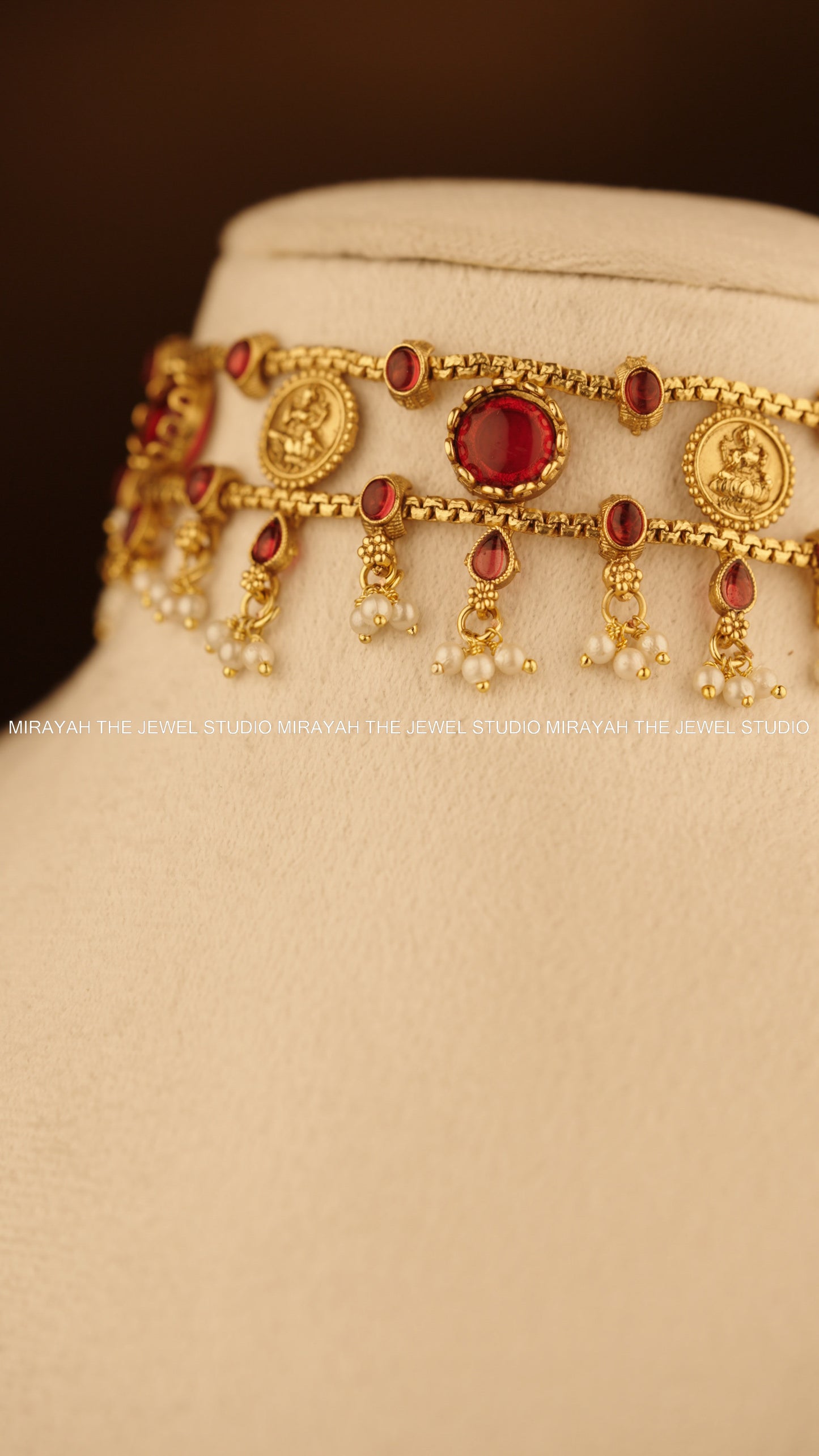 MANIMALA CHOKER - RED