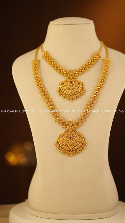 SWARNA PALLAVI COMBO - RUBY