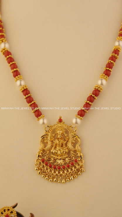 CORAL ROYALE HARAM (MICRO PLATED)