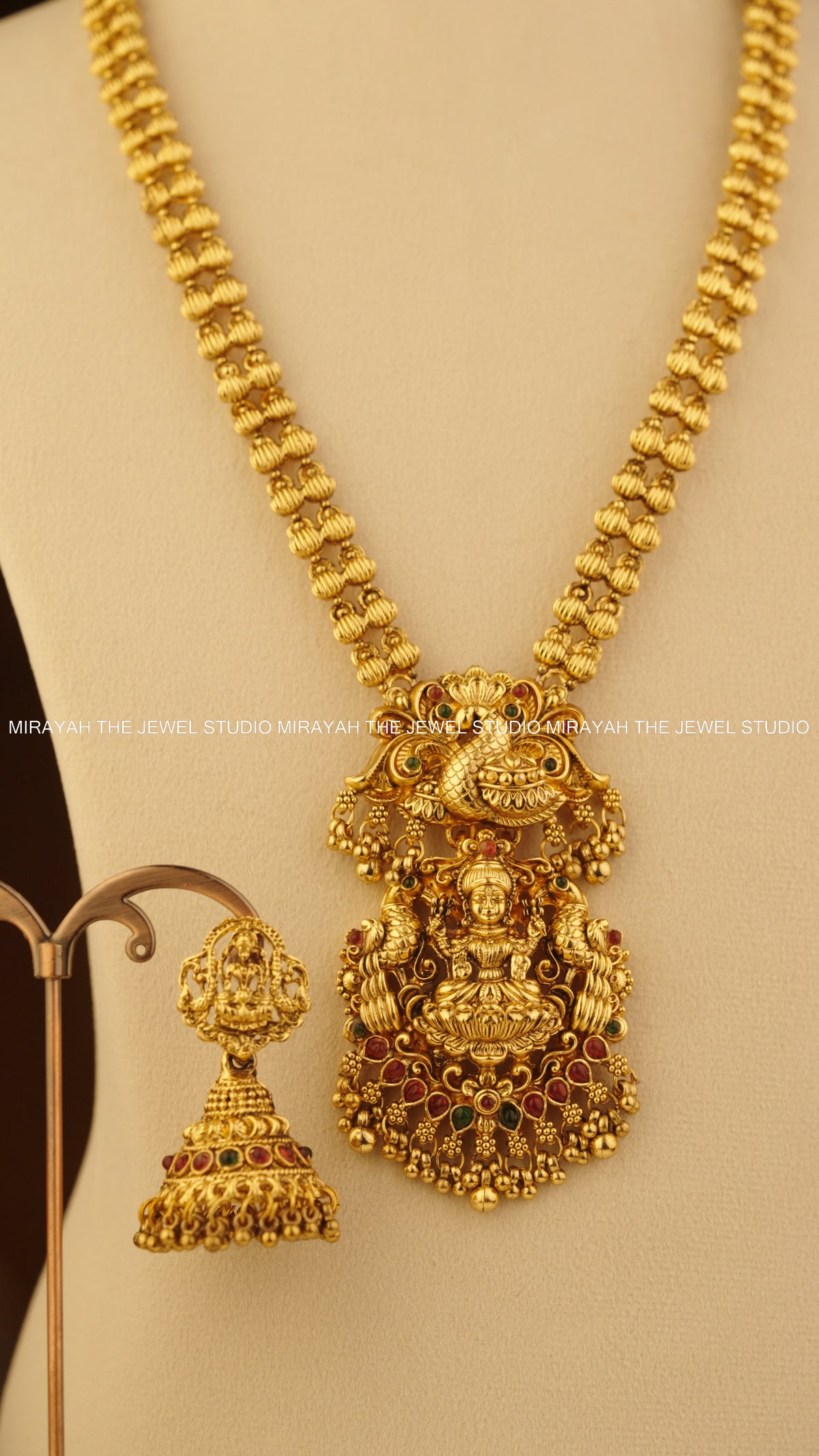 AARADHYA GOLD BEAD HARAM