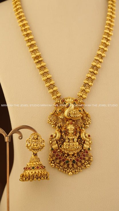 AARADHYA GOLD BEAD HARAM