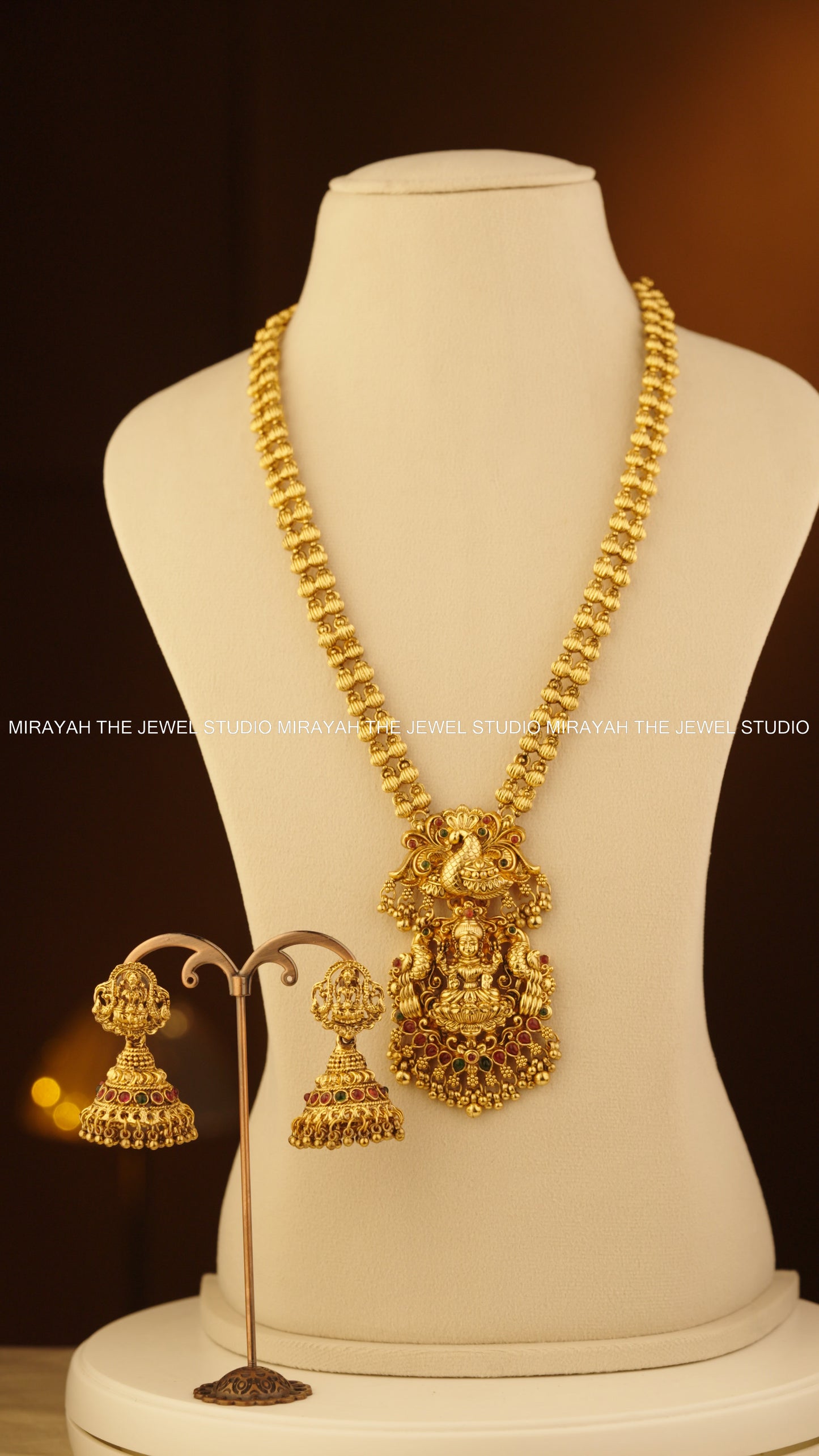 AARADHYA GOLD BEAD HARAM