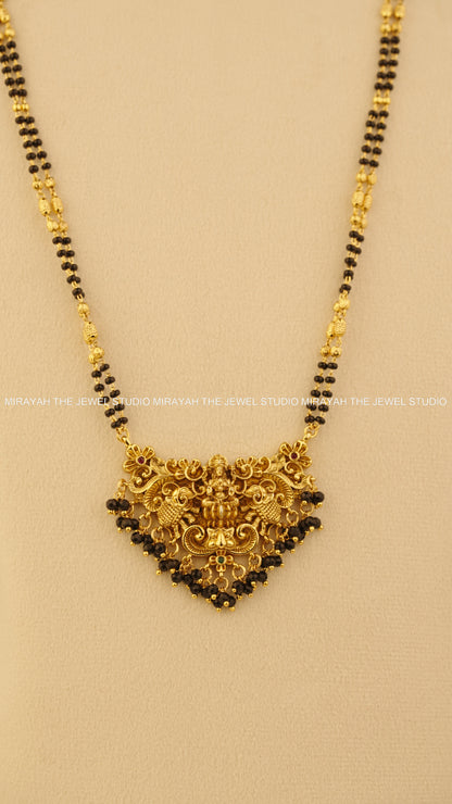 MANGALYA DEVI BLACK BEAD HARAM