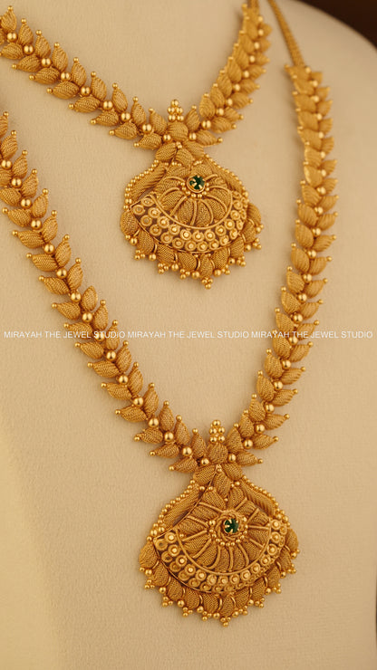 SWARNA PALLAVI COMBO - GREEN