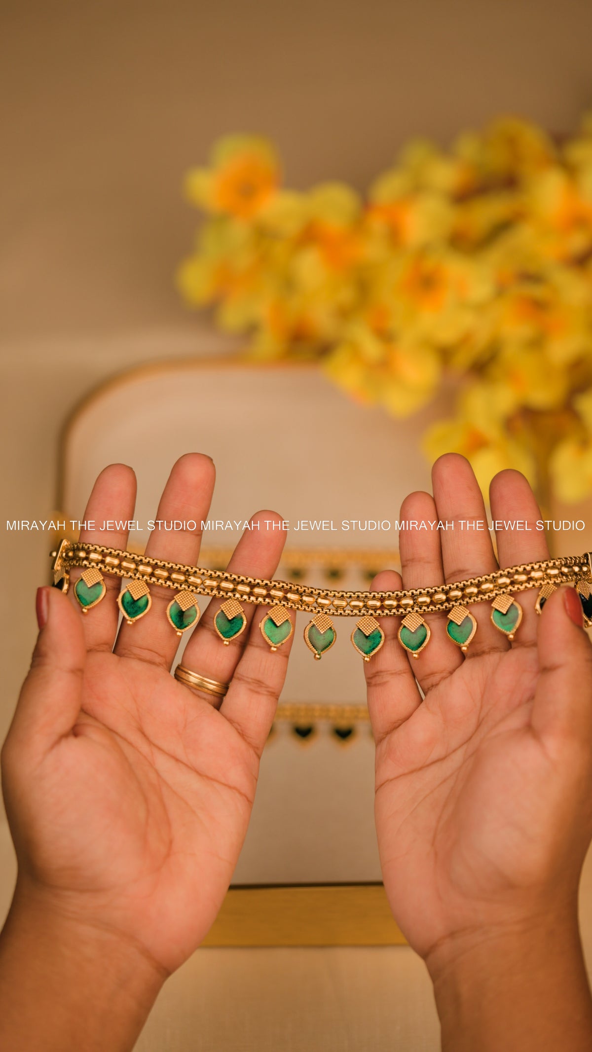 HARITHA MANJARI CHOKER/NECKLACE