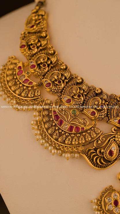 RAJAMUDRA NAKSHI NECKLACE