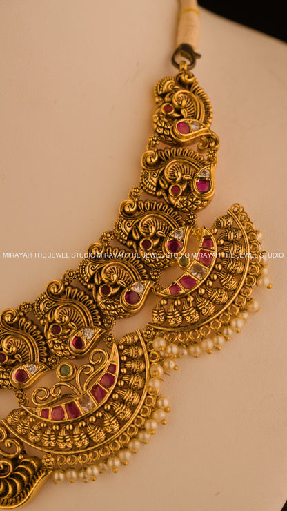 RAJAMUDRA NAKSHI NECKLACE