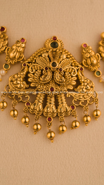 PREMIUM RAJAVALLI NECKLACE