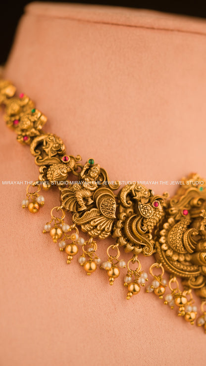 GAJAMAYURA CHOKER/NECKLACE